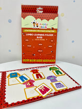 Load image into Gallery viewer, Jumbo Learning Folder (1.5 - 5 years old) (Printed book)