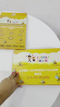 Load and play video in Gallery viewer, Jumbo Learning Folder (1.5 - 5 years old) (Printed book)