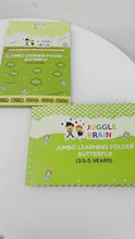Load and play video in Gallery viewer, Jumbo Learning Folder (1.5 - 5 years old) (Printed book)
