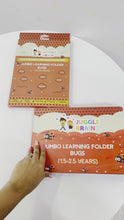 Load and play video in Gallery viewer, Jumbo Learning Folder (1.5 - 5 years old) (Printed book)