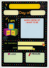 Load image into Gallery viewer, "First day of school year" board