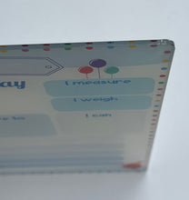 Load image into Gallery viewer, "Birthday photograph" activity board