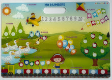 Load image into Gallery viewer, "I know my numbers" activity board