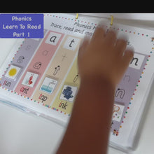 Load and play video in Gallery viewer, Phonics: Learn To Read (3.5 - 6 years old)

