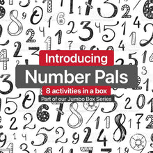 Load and play video in Gallery viewer, Jumbo Box with Number Pals (for early numeracy / maths) (2-6 years old)
